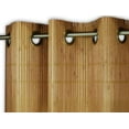 thumbnail image 2 of Versailles' Bamboo Wood Curtain Panel With Grommets (42in x 63in), 2 of 2