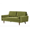 thumbnail image 6 of US Pride Furniture Monahan 58''W Velvet Tufted Loveseat Olive Green, 6 of 6