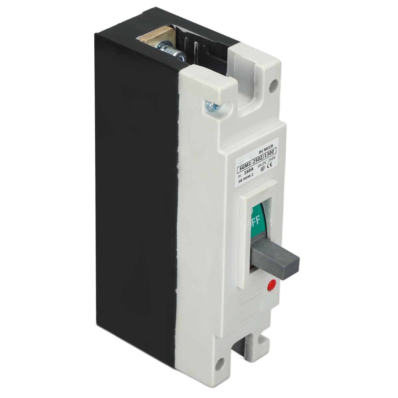 MCCB Circuits Breakers, 160A 25ka Breaking Capacity DC Circuit Breaker