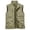 Khaki, variant on Purcolt Men's Fishing Vest Mesh Lined Lightweight Quick Dry Utility Safari Travel Vest Summer Casual Outdoor Work Photo Hiking Cargo Vest Sleeveless Jackets with Multi Pockets, 1X-5X