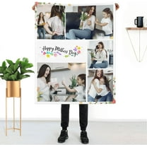 Personalized Photo Blankets, Custom Blankets, Gifts for Mom, Creative Gifts for Mom From Daughter and Son, Custom (Style-8)