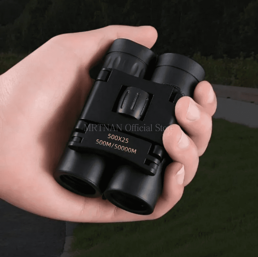 500X25 Zoom Telescope Professional HD Powerful Binoculars Folding Night VisionLong Range Portable Monocular or Camping