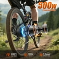 thumbnail image 2 of AIRWEST 26" Folding Electric Bike for Adults - Peak 750W Motor, 48V 7.8Ah Removable Battery, 19.8MPH Max Speed, Dual Shock Absorption, UL2849 Certified E-Bike, 2 of 8