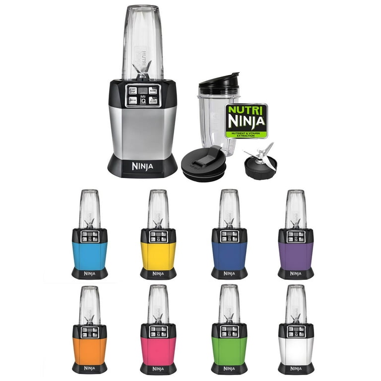 Ninja BL480D Nutri Ninja Auto IQ 1000W Platinum Blender Black