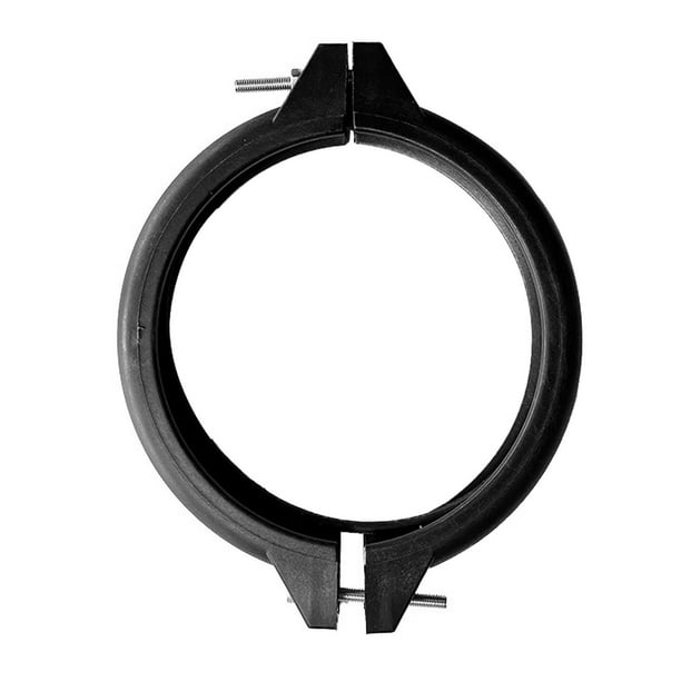 Abrazadera de válvula multipuerto Colamx accesorios para piscina reemplazo ligero y portátil negro