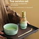 thumbnail image 3 of Matsuzay Taza de Matcha, Cuenco de Cerámica para Té, Chawan Artesanal para la Preparación de Matcha, Cuenco de Matcha con Teteras A, 3 of 5