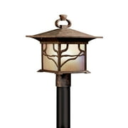 Morris Outdoor Post Lantern in Distressed Copper