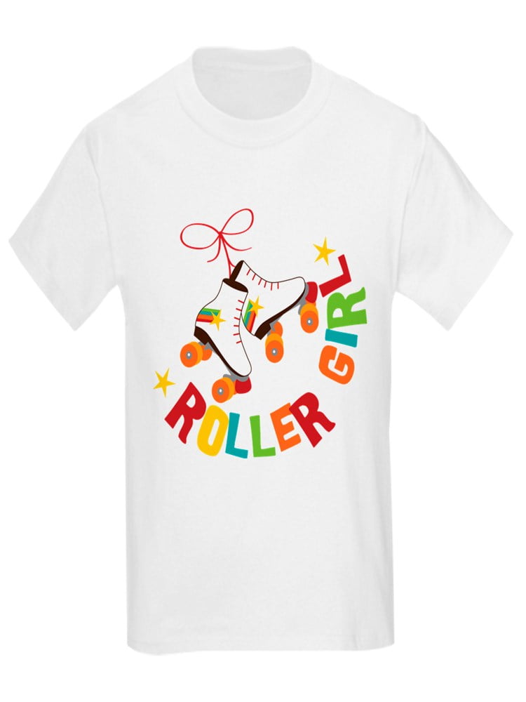 CafePress Roller Skate Girl T Shirt Kids Light TShirt Walmart