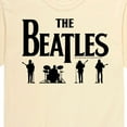 thumbnail image 3 of The Beatles - Black Band Silhouettes - Men's Short Sleeve Graphic T-Shirt, 3 of 6