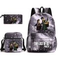 thumbnail image 1 of Mochila escolar The Last of Us para niños y niñas, juego de bolsos de hombro, Mochilas diarias, 3 piezas, parte 2 comercio de xuanjing unisex, 1 of 2
