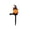 B, variant on Tarmeek Halloween Solar Garden Lights, Skull Pumpkin Stake Lights, Solar Ground Stake Yard Decor, Waterproof Pathway Lights for Patio Lawn Garden, Auto On at Dusk, Multicolor Plastic Outdoor Decor