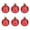 Red, variant on REGALWOVEN Woven Texture Balls - 6 Pack Mini Decorative Spheres Orbs, Farmhouse Vase Filler Holiday Hanging Ornaments Red 1.6"
