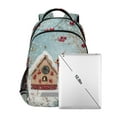 thumbnail image 7 of ALAZA Cardinal Bird Christmas Backpack Elementary School Bag Bookbag Travel Rucksack, 7 of 7