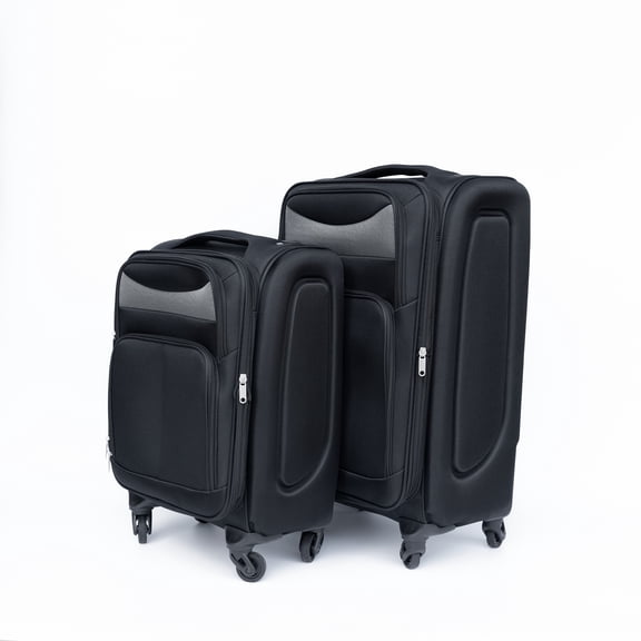 2PCS Oxford Suitcase set Traval Luggage Set without password lock Universal Wheel 20 24 inch