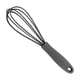 thumbnail image 5 of Batidor de huevos de silicona, utensilio de cocina de alambre de acero inoxidable con mango suave Gris, 5 of 6