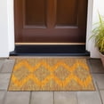 thumbnail image 6 of Addison Rugs Chantille Indoor/Outdoor Transitional Geometric Orange Washable Rectangle Rug, 1'8" x 2'6", 6 of 6