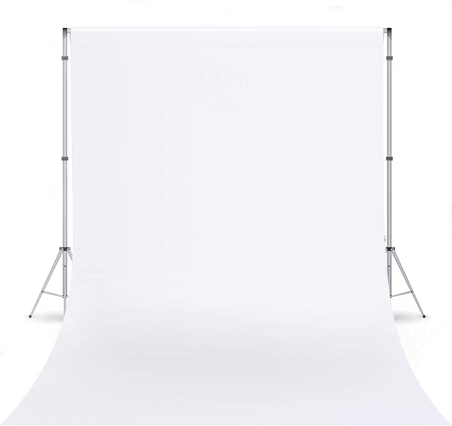 Anti-crease Fabric Studio Backdrop. WHITE Super Pro Photographic Background 