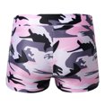 thumbnail image 2 of ranrann Kids Girls Boy-Cut Gymnastic Sports Booty Shorts Athletic Running Activewear Hot Pants Pink 7-8, 2 of 4