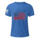 thumbnail image 2 of Mens Casual Pantalones Cortos Cuello Redondo Gradación Impresión Suéter Camiseta, Blusa Deportiva de Fitness para Hombres, 2 of 4