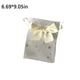 thumbnail image 5 of Bewildely Bolsa de tul de 30 Uds., bolsa con cordón, bolsas de ñame, bolsas de joyería para jabón, cuerda con lazo, red de bolsillo para dulces, Kits de decoración para fiestas champán 17*23cm Bewildely HA070639-24, 5 of 6