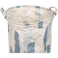 thumbnail image 4 of Brush Pattern Foldable Basket Organizer, Medium, White, 4 of 6