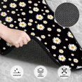 thumbnail image 3 of Naloa Daisy Car Foot Mat Set of 4 Pieces - Universal Floor Liner Neoprene Full Set Floor Mats for Cars Trucks SUV, 3 of 7