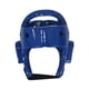 thumbnail image 2 of Casco de boxeo, casco de taekwondo, transpirable, protección para frente y los oídos, protector de cabeza para MMA, kickboxing y lucha. Azul, 2 of 8