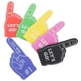 thumbnail image 3 of 6Pcs Events Games Foam Finger Hand Cheerleading Finger Prop EVA Foam Finger Covers, 3 of 8