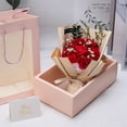 thumbnail image 4 of Dried Flowers l Gift Box Rose Bouquet Gift Box for Girlfriend to Send Teacher, Pink, 4 of 6