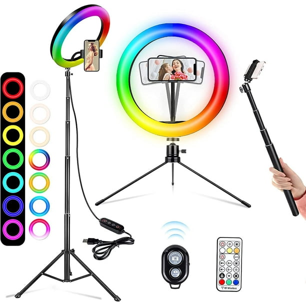 Ring light 2024 phone holder walmart