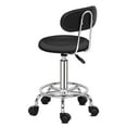 Ktaxon Swivel Salon Stool Chair with Backrest, Adjustable Hydraulic Rolling Stool Work Salon