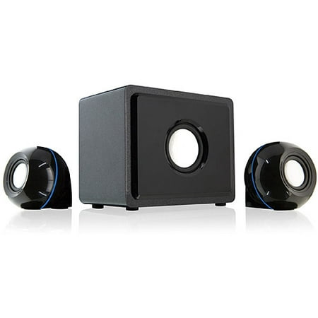 GPX 2.1 Channel Home Theater System with Subwoofer, Black, HT12B