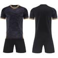 thumbnail image 3 of Iyufng 2 Pieces Sports Outfit, Summer Printed Soccer Jersey and Shorts Set,Boys and Girls, 3 of 5