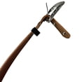 thumbnail image 3 of 1.5" Cognac Brown Western Style Leather Belt Handmade in Canada, 3 of 5