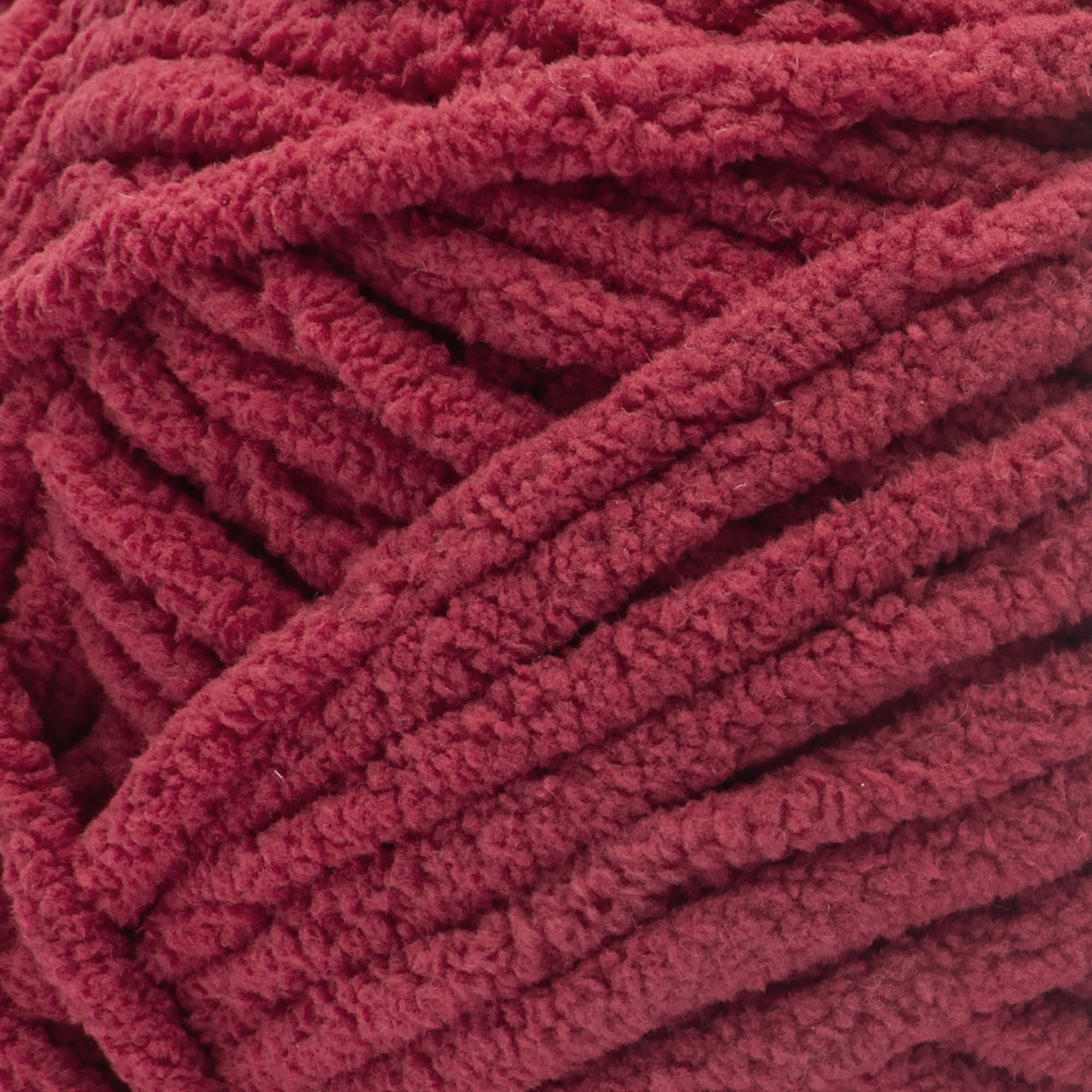 Bernat® Baby blanket™ #6 Super Bulky Polyester Yarn, Race car red 10.5oz/300g 220 Yd (2pk)
