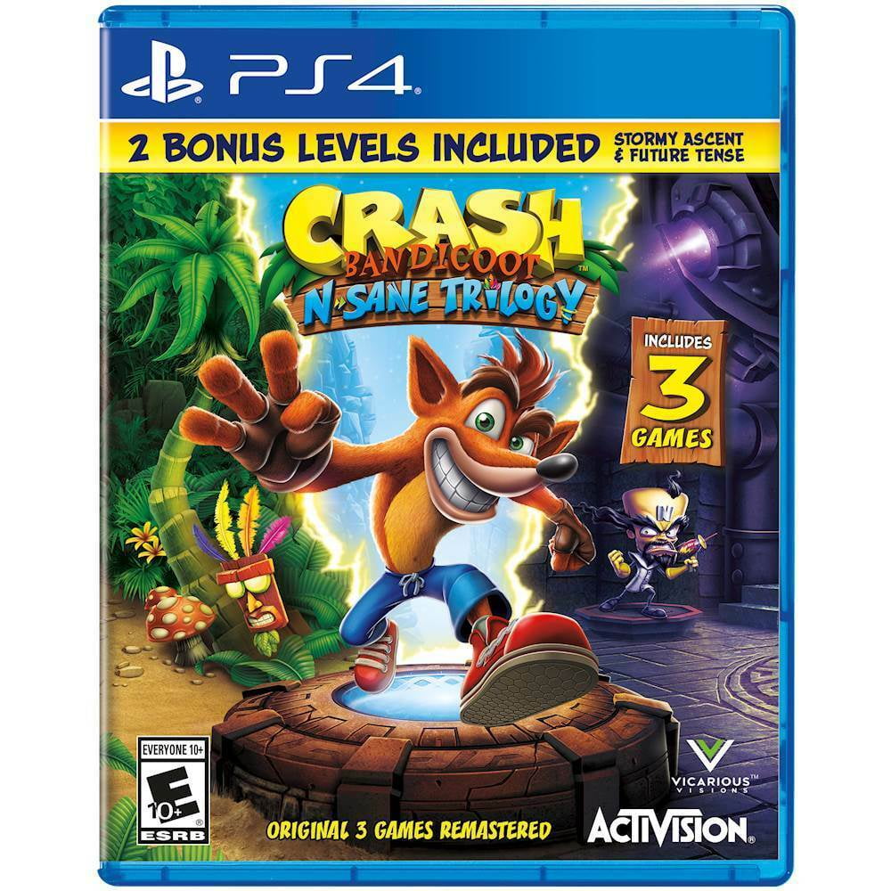 Activision, Crash N. Sane Trilogy, 047875880801, PlayStation 4
