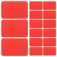 thumbnail image 1 of Shisuyan Plastic Construction Shims Red Plastic 100Pcs 2.4x1.6x0.06In, 1 of 9