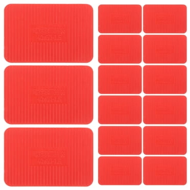 100 Pcs Cales de Meubles de Patio Cales Plates pour Nivellement Kit de Cales en Plastique pour Plaque de Cuisson Support de Charge de Porte