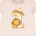 thumbnail image 3 of Inktastic Safari 1st Birthday Jungle Animal 1 Year Old Baby Fleece Romper, 3 of 4