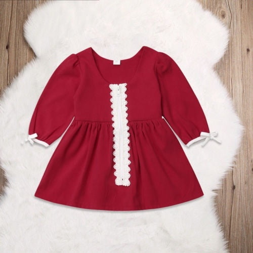 red party dress kids