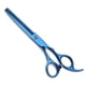 thumbnail image 4 of Tijeras profesionales para cortar el pelo de perros y mascotas, tijeras de peluquería, tijeras de adelgazamiento azules, 4 of 10