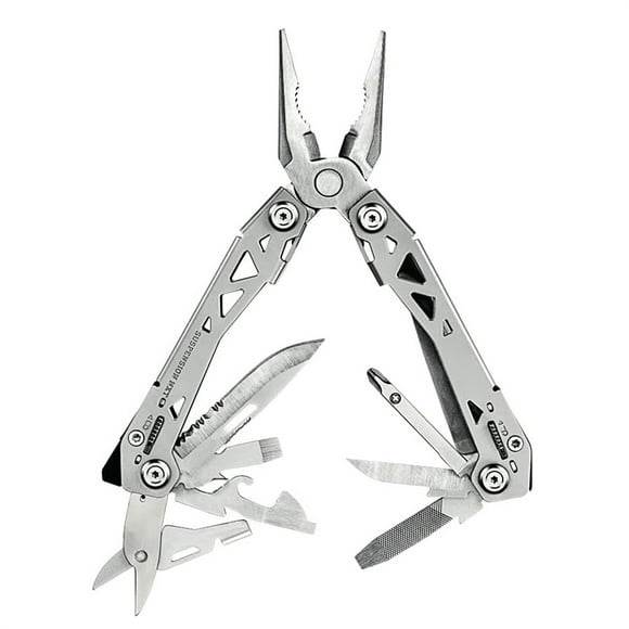 Gerber Gear Suspension-NXT 15-in-1 EDC Multi tool with Pocket Knife, Stainless Steel