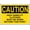 Warning Sign 2, variant on Caution High Pressure Testing in Progress Sign, 8"x12" Vintage Metal Wall Decor, Testing Alert Decor for Home Farm Bar Coffee Shop Club