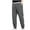 Dark Gray, variant on Men's Sweatpants With Pockets Plus Size Under $10 Casual Solid Zipper Multiple Pockets Drawstring Outdoor Sweatpants