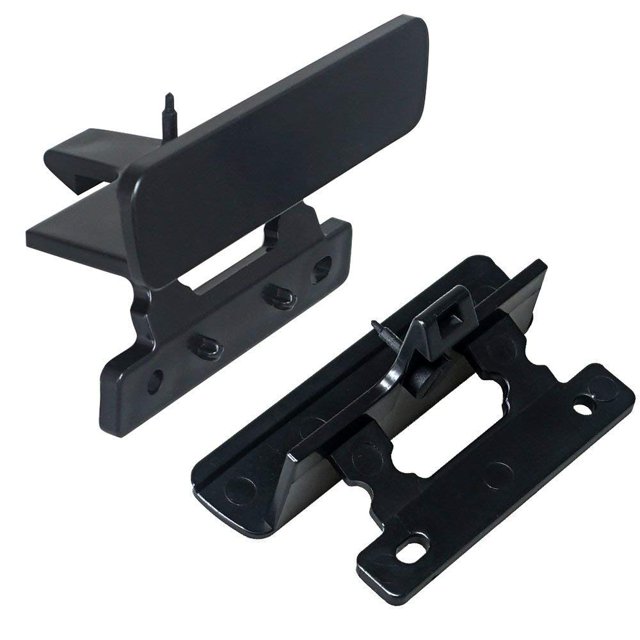 POWERWORKS Paquete de 2 pestillos de tapa para reposabrazos de consola central para Silverado Avalanche Suburban Sierra Yukon Escalade 07-14 – Reemplaza perfectamente la pieza 20864151 20864153 208641
