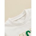 thumbnail image 6 of Elippeo Toddler St. Patrick's Day Toddler Kids Baby Boy Girl Sweatshirts 6M 12M 18M 24M 3Y Fuzzy Letter Embroidery Long Sleeve Round Neck Pullover Loose Tops, 6 of 10