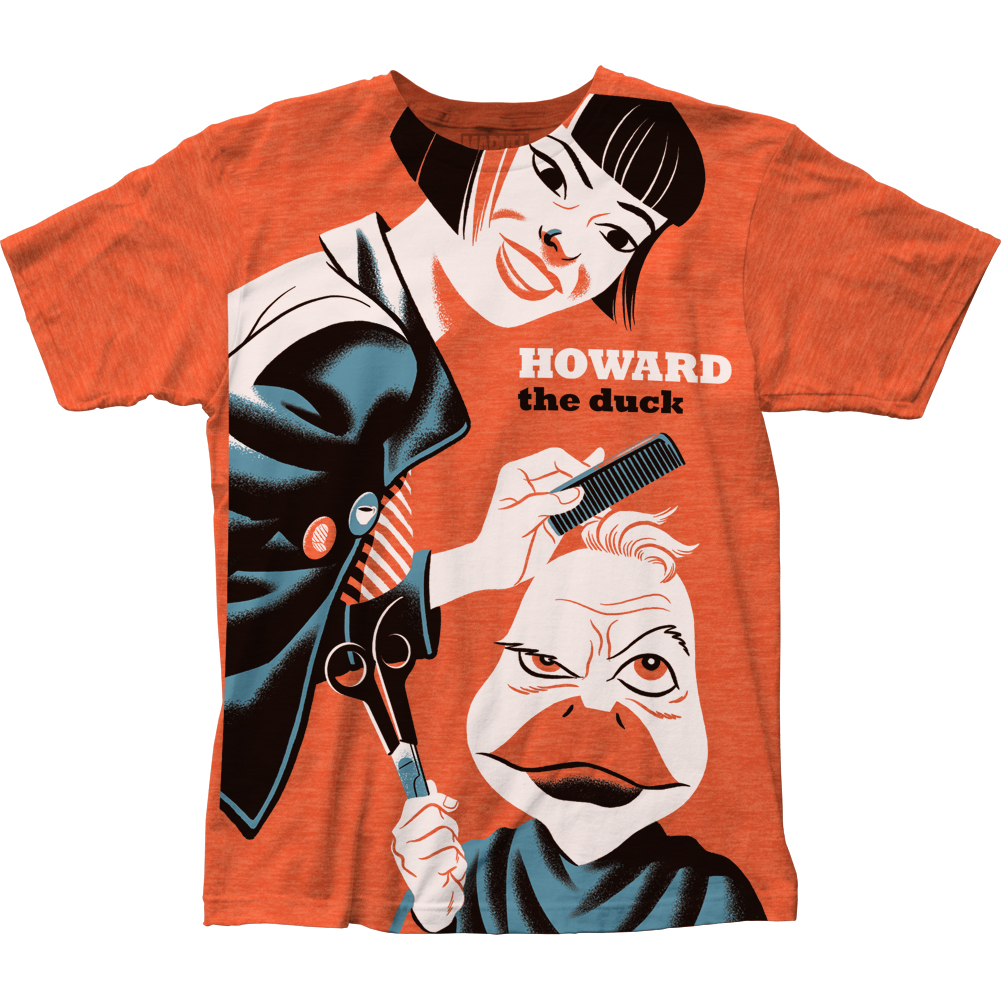 Duck Adult Big Print Subway T-Shirt Tee 