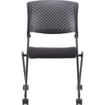 thumbnail image 2 of Lorell LLR41848 Nesting Folding Chair, Black, 2 of 7