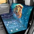 thumbnail image 2 of CHAQLIN Lion and Star Pattern Non-Slip Auto Seat Cushions for Car Interior Automotive, Waterproof Rear Seat Covers Stretch Back Seat Protectors, 2 of 6