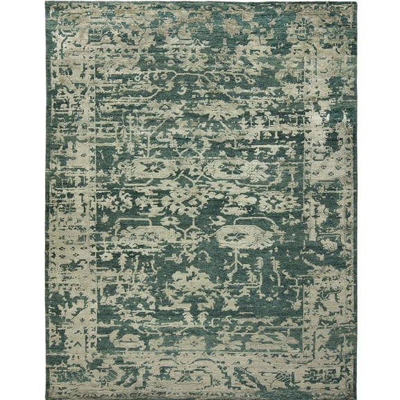 Kalaty Grenada Area Rug GN-144 Transitional Blue, Blue, 12' x 15'